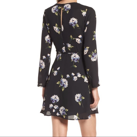 Floral Wrap Dress - Picture 5 of 5